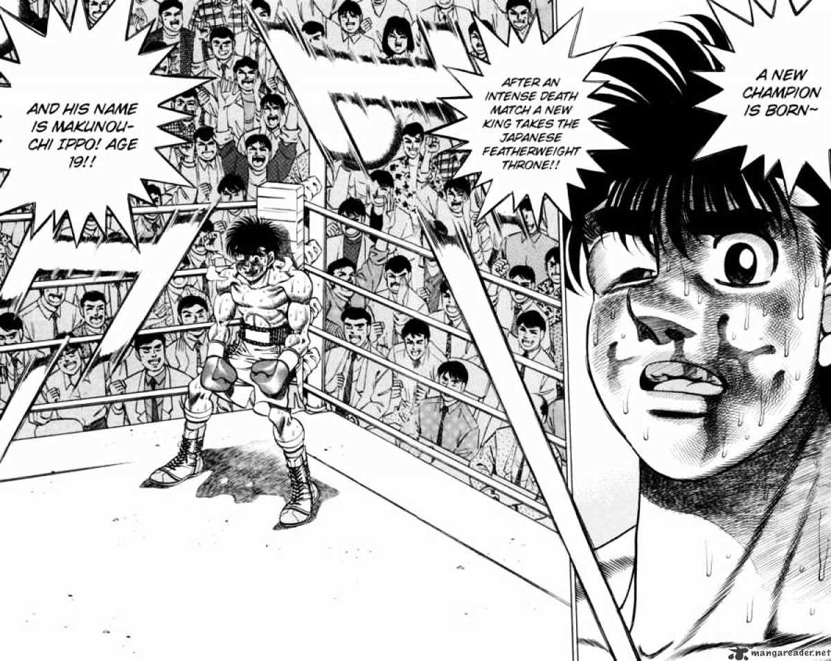 Hajime no Ippo: Fighting Spirit, Chapter 266 image 17